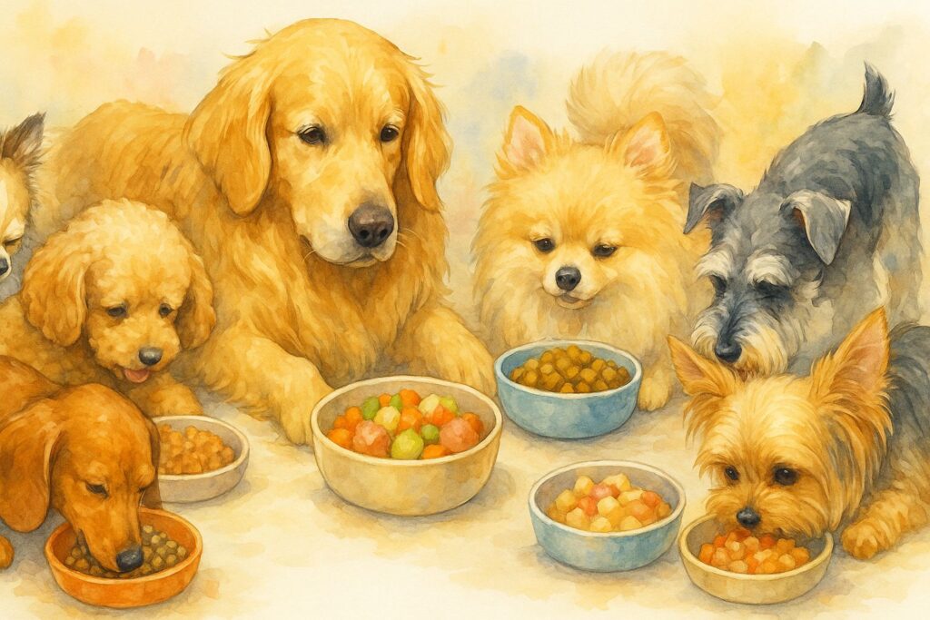 犬と食べ物